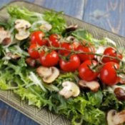 Mushroom and Tomato Salad