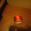 Turn Ribbon Into Tape by using doublestick tape.