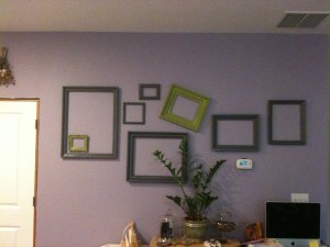Picture Frames on a Wall