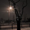 Midnight Snow in Hillsboro, OR