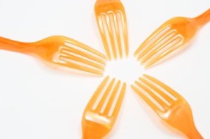 Circle of Plastic Forks