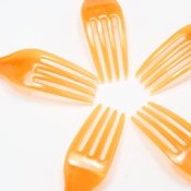 Circle of Plastic Forks