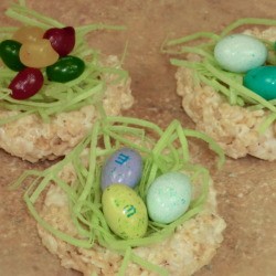 Rice Krispy Nests