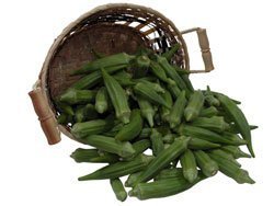 Basket of Okra