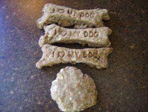 Homemade Dog Biscuits