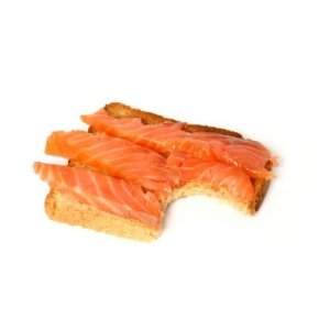 Smoked Salmon on Toast