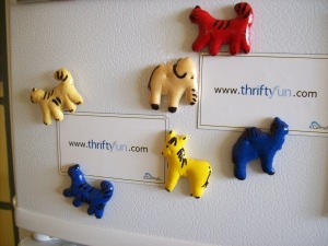 Animal Cracker Magnets