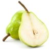 Pear on White Background