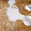 Spilled Milk in kitchen