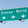 Disneyworld Highway Sign