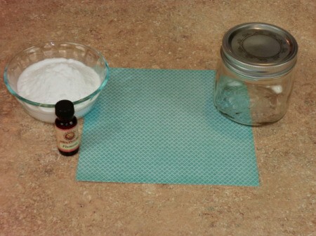 supplies for Mason jar air freshener