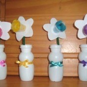 Recycled Daffodil Craft
