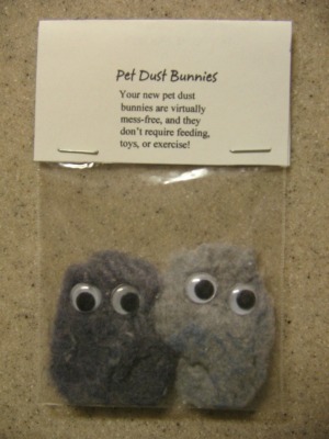 pet dust bunnies craft