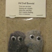 pet dust bunnies craft