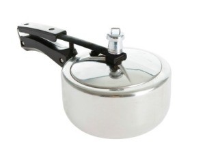 Pressure Cooker on White Background
