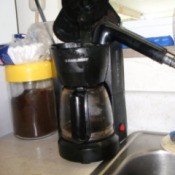 Filling Coffee Maker