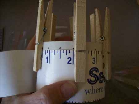 Measuring Tape around bottle