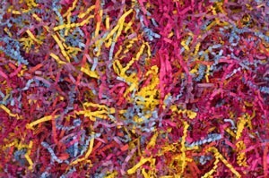 Colorful Shredded Paper