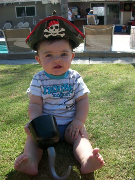 Baby in Pirate Costume