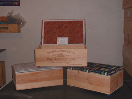 Wine Crate Treasure Boxes