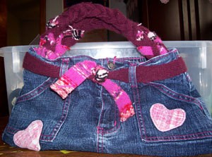 Making a Jeans Purse | ThriftyFun