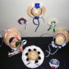 Decorated mini hats