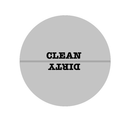 Clean Dirty Dishwasher Indicator