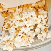 Removing Burnt Popcorn Smell and Stains from a Microwave
