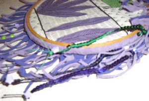 Embroidery Hoop Wall Hanging