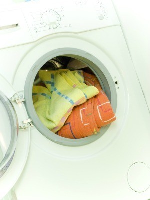 Laundry in Washing Machine