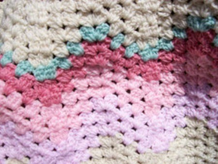 Granny Ripple Baby Crochet Afghan Pattern
