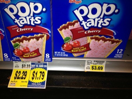 Photo of two boxes of Pop Tarts.