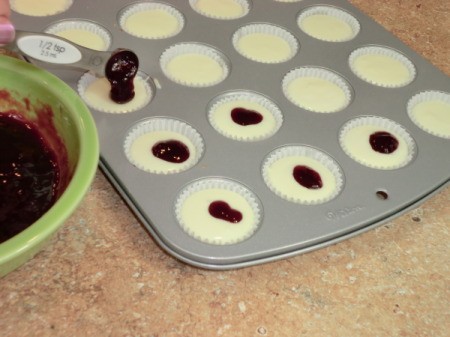 Adding Raspberry Sauce