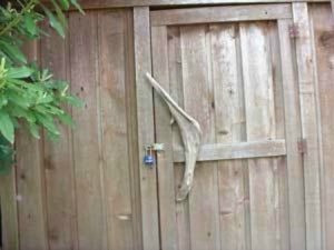Driftwood door handle