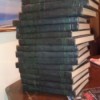 Stack of Compton's encyclopedias