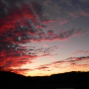 Sunset in Loretto, TN