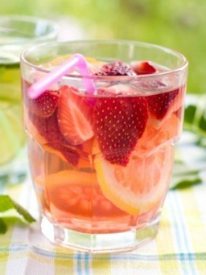 Strawberry Lemonade Beverage