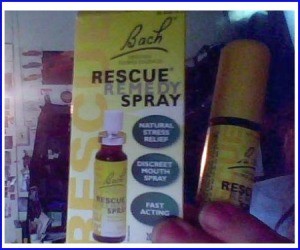 package of Rescue Remedy spray