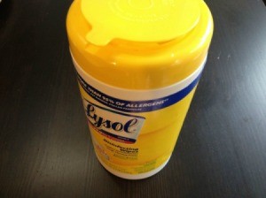 Disinfectant Wipe Containers