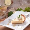 Margarita Pie on White Plate