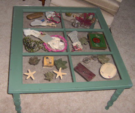 Old Window Table