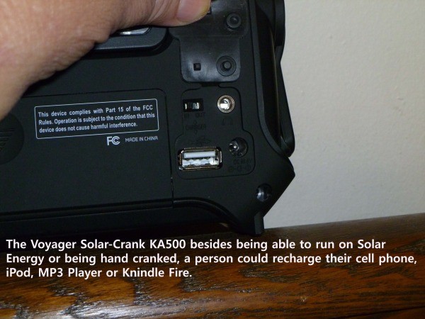 Solar Hand-cranked Radio