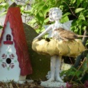 Attracting Birds to Statuary