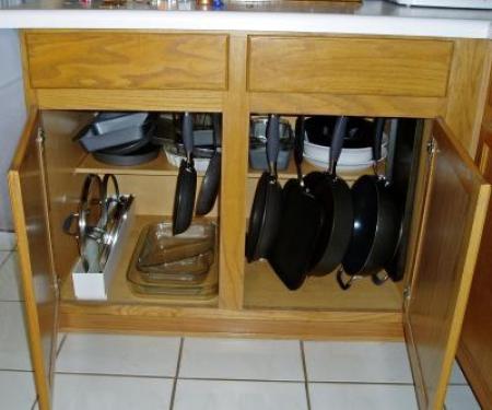 Organizing Pots and Pans