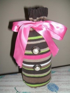 Recycled Sweater Gift Bag