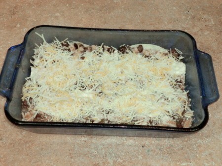 Shredded Cheese Layer