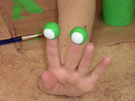 Painting Frog Eyes