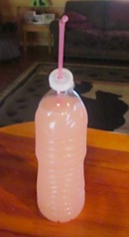 Make a Straw Hole in Water Bottle Lid