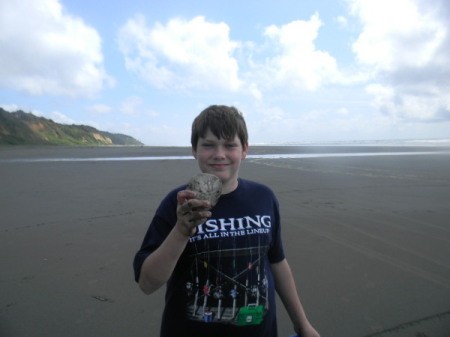 Finding Sand Dollars (Copalis Beach, WA)