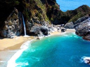 Waterfall at Pfeiffer Big Sur State Park (Big Sur, CA)